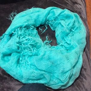 Turquoise scarf